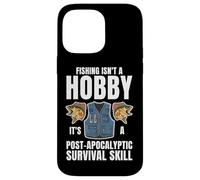 Carcasa para iPhone 14 Pro MAX Pesca Supervivencia Humor Pescador Prepper Pescador