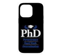Carcasa para iPhone 14 Pro MAX PhD Perseverance Hard Work Determination Graduate