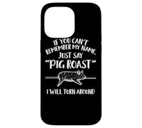 Carcasa para iPhone 14 Pro MAX Pig Roast Apparel - Divertido diseño de los Mejores Amantes de los asados