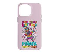 Carcasa para iPhone 14 Pro MAX Piñata Birthday Time Brush It's My Birthday Party Birthday para niños