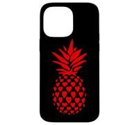 Carcasa para iPhone 14 Pro MAX Pineapple Red Hearts Funny Valentines Women Men Adult