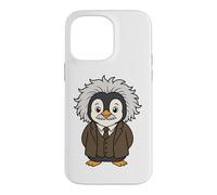 Carcasa para iPhone 14 Pro MAX Pingüino Física Inteligente Nerd Teórica