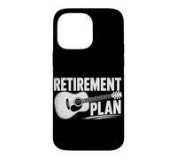 Carcasa para iPhone 14 Pro MAX Plan de Jubilación Guitarra Divertido Músico Jubilado