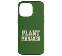 Carcasa para iPhone 14 Pro MAX Plant Manager, Funny Plant Lover, Gardening Humor