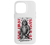 Carcasa para iPhone 14 Pro MAX Póster de Historia marcial de Samurai Warrior Bold Ink