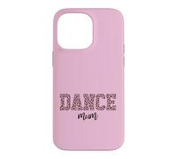 Carcasa para iPhone 14 Pro MAX Práctica de Baile con Estampado de Leopardo para Madre de Bailarina