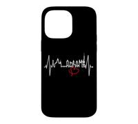 Carcasa para iPhone 14 Pro MAX Praga Skyline Latido del Corazón República Checa Amo Praha