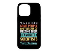 Carcasa para iPhone 14 Pro MAX Profesor de Ciencias Regalo Enseñar Biología Química Física