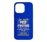 Carcasa para iPhone 14 Pro MAX Profesor de Historia y Tú es tu Superpoder