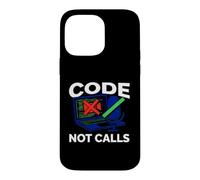 Carcasa para iPhone 14 Pro MAX Programmer Code Not Calls Introvert Developer