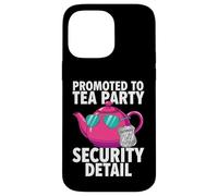 Carcasa para iPhone 14 Pro MAX Promoted To Tea Party Security Detail Funny Dad