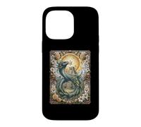 Carcasa para iPhone 14 Pro MAX Quetzalcóatl Dios Azteca Mitología Myan Inca Christian Floral