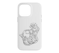 Carcasa para iPhone 14 Pro MAX Quetzalcoatl. Serpiente Emplumada. Olmeca. Mesoamericano. México