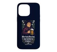 Carcasa para iPhone 14 Pro MAX Quien no Tiene Cerveza, no Tiene Nada Que Beber