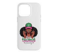 Carcasa para iPhone 14 Pro MAX Quiet Luxury Taurus Afro Women Pink Green Cap Black Girl