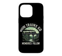 Carcasa para iPhone 14 Pro MAX Railfan - Amante de la Locomotora y Fan del ferrocarril