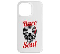 Carcasa para iPhone 14 Pro MAX Rare Soul Music Vintage Old School DJ Tocadiscos Vinilo Calavera