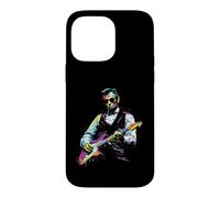 Carcasa para iPhone 14 Pro MAX Rave President Abe Lincoln Tocando Guitarra gráfica EDM Art