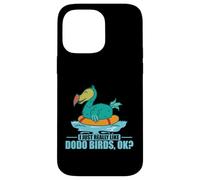 Carcasa para iPhone 14 Pro MAX Realmente me Gustan los pájaros Dodo, ¿Vale? Mauricio