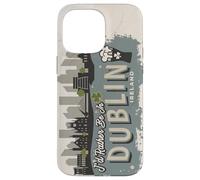Carcasa para iPhone 14 Pro MAX Recuerdo Vintage I'D Rather Be In Dublin Irlanda