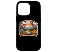 Carcasa para iPhone 14 Pro MAX Recuerdos para visitantes de Recuerdo del Centenario del Estado de Colorado