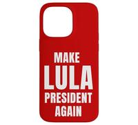 Carcasa para iPhone 14 Pro MAX Red Make Lula President Again Vote Lula