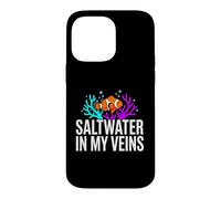 Carcasa para iPhone 14 Pro MAX Reef Tank Aquarist Saltwater In My Veins