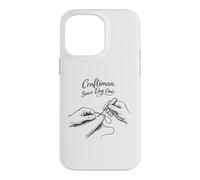 Carcasa para iPhone 14 Pro MAX Regalo para Artesano del Cuero Craftsman Since Day One