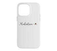 Carcasa para iPhone 14 Pro MAX Regalo tipográfico manuscrito Lindo mediación