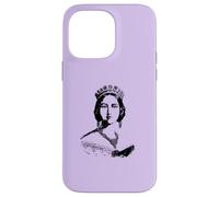 Carcasa para iPhone 14 Pro MAX Reina Victoria Joven Vintage Monografía