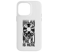 Carcasa para iPhone 14 Pro MAX Relax The DJ Is Here, Amante de los Discos de Vinilo Gothic Skull LP