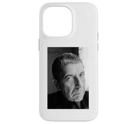 Carcasa para iPhone 14 Pro MAX Retrato de Leonard Cohen Hallelujah Songwriter por AJ Barratt