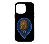 Carcasa para iPhone 14 Pro MAX Retrato León Acuarela Leo Zodiaco