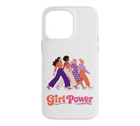 Carcasa para iPhone 14 Pro MAX Retro Girl Power Pink Diverse Women Inclusion Groovy 70s
