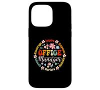 Carcasa para iPhone 14 Pro MAX Retro Office Manager Appreciation - Cute School Admin Staff