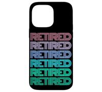 Carcasa para iPhone 14 Pro MAX Retro Retirado Ya no es mi Problema Abuelo Jubilación 2025