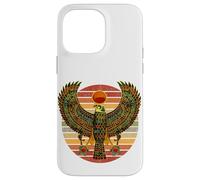 Carcasa para iPhone 14 Pro MAX Retro Vintage Horus Antiguo Falcon Egipcio Jeroglífico