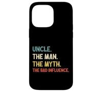 Carcasa para iPhone 14 Pro MAX Retro Vintage Uncle The Man The Myth The Bad Influence