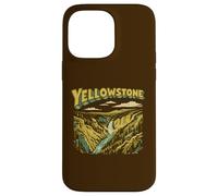 Carcasa para iPhone 14 Pro MAX Retro Yellowstone National Park Vintage Style Classic