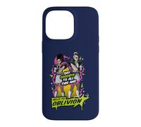 Carcasa para iPhone 14 Pro MAX Riff Raff Letra Magenta Hello To Oblivion Super Heroes