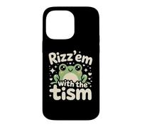 Carcasa para iPhone 14 Pro MAX Rizz Em' with The Tism Awesome Autism Aware Charming Teas