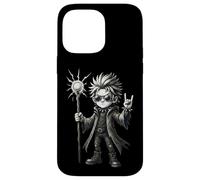 Carcasa para iPhone 14 Pro MAX Rock Music Goth Punk Mago Kid Magic Funny Design