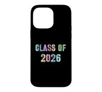 Carcasa para iPhone 14 Pro MAX Rock Stars Class of 2026 Graduación Almost There Seniors
