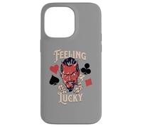 Carcasa para iPhone 14 Pro MAX Rockabilly Feeling Lucky Devil Dice 50 Retro Vintage Casino