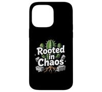 Carcasa para iPhone 14 Pro MAX Rooted in Chaos Funny Cactus Gardener Graphic