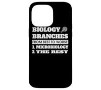 Carcasa para iPhone 14 Pro MAX Ropa Divertida de microbiología: el Mejor diseño de microbiólogos
