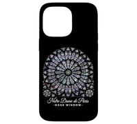 Carcasa para iPhone 14 Pro MAX Rose Window Catedral Notre-Dame de París