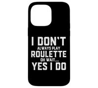 Carcasa para iPhone 14 Pro MAX Roulette Player Funny Gear For People Who Play Roulette Game