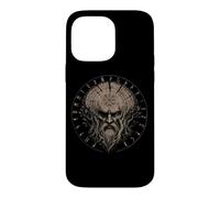 Carcasa para iPhone 14 Pro MAX Runas de Walhalla Odin Vegvisir Mitología nórdica Vikingo