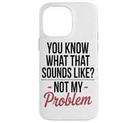 Carcasa para iPhone 14 Pro MAX Sabes A Qué Suena Eso, Arte Seguro